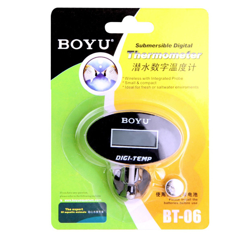 Aquarium Marine Fishes - Boyu BT-06水中デジタル温度計水族館海洋魚タンクレプタイルlizardTank
