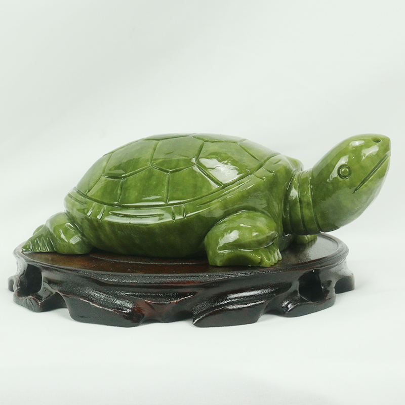 天然翡翠/亀の彫刻/家の装飾/風水装飾品/水槽玄関風水良いオ - Marine Aquarium For Sale のレビューと価格