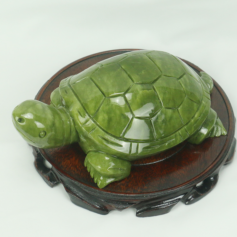 天然翡翠/亀の彫刻/家の装飾/風水装飾品/水槽玄関風水良いオ - Marine Aquarium For Sale のレビューと価格