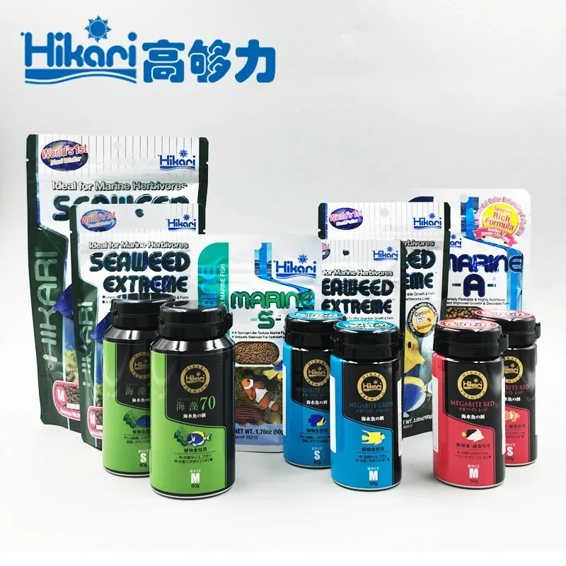 ヒカリマリン海水水槽魚用フードベジタリアン草食動物肉食動物シ - Marine Aquarium Bacteria のレビューと価格
