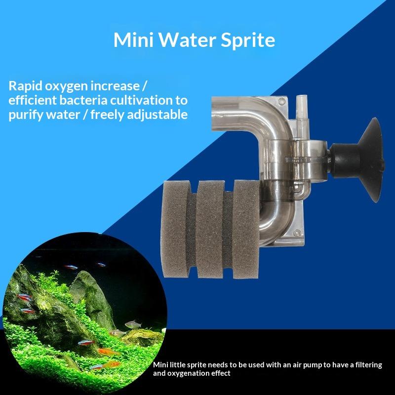 ホットセール-ミニ水槽スポンジフィルター生化学浄水器酸素増加 - Marine Aquarium For Sale のレビューと価格