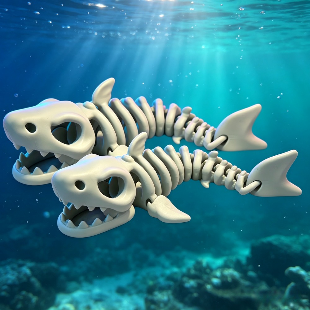 サメの骨格水槽装飾品、可動式オーナメント、爬虫類、魚タンクの - Marine Aquarium For Sale のレビューと価格