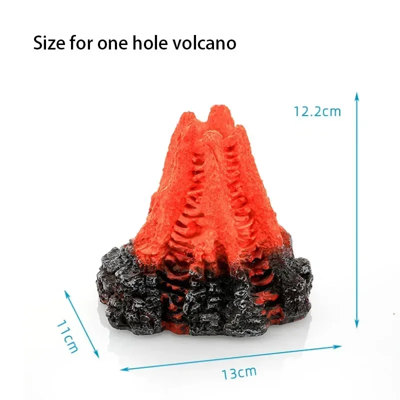 火山形状の装飾、酸素ポンプ、水槽の装飾、水族館のアクセサリー - Marine Aquarium For Sale のレビューと価格
